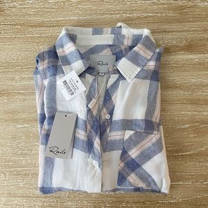 Brand New Hunter Plaid Shirt by Rails.